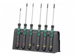Wera Kraftform 2035/6 Micro Screwdriver Set - 4 Slotted 2 Phillips (PH0 PH1) £28.99